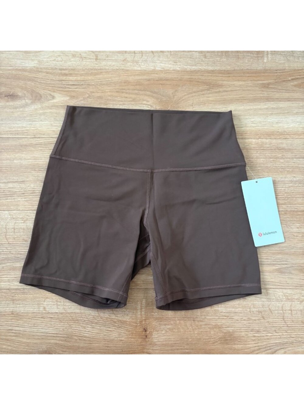 Lululemon Athletic Align High Rise Shorts 6” Nulu Java NWT Women’s Size 10